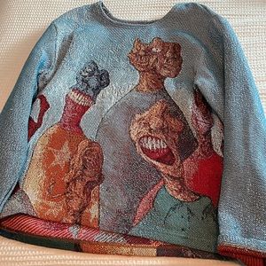 tapestry sweater